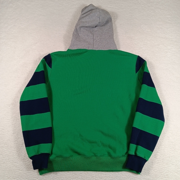 Polo by Ralph Lauren Green and Navy Hoodie - Picture 6 of 11